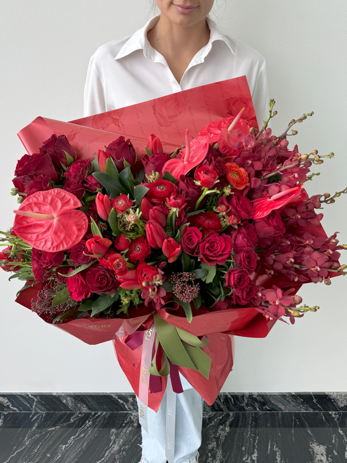 Bouquet "Raspberry Magic"